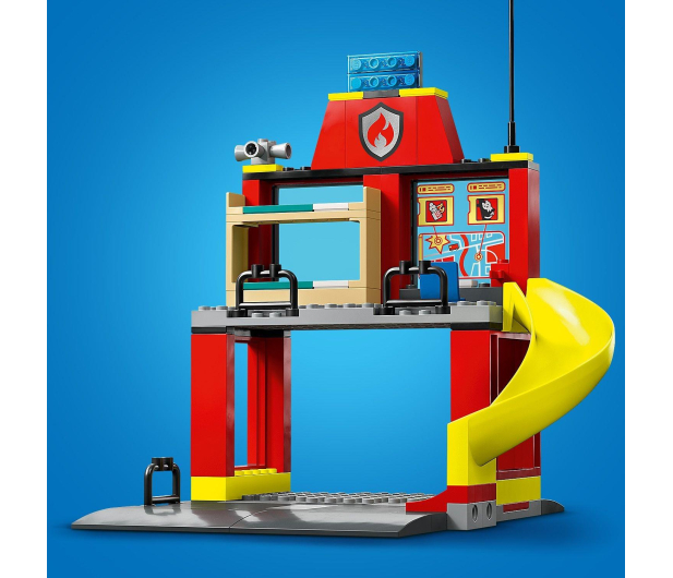 LEGO City 60375 Remiza strażacka i wóz strażacki - 1091241 - zdjęcie 2